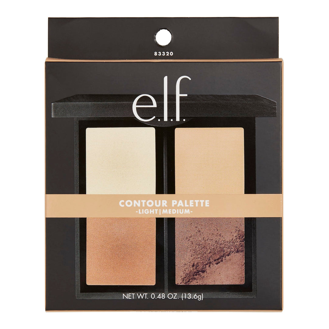 e.l.f. Contour Palette 83320 Light/Medium .56 oz