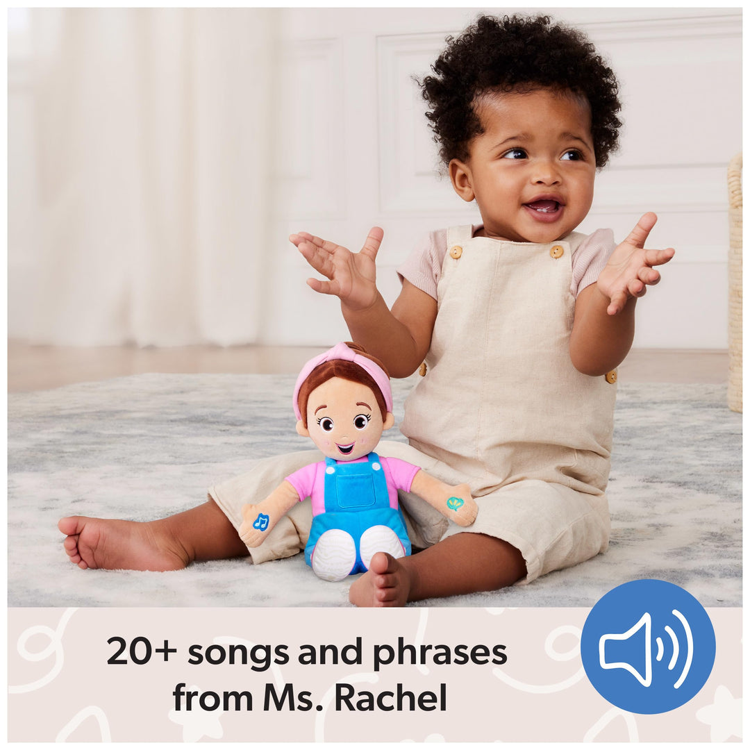 Ms. Rachel Official Speak & Sing Doll, 16” Tall Interactive Toy with 4 Songs & 16+ Phrases, Toddler Toys for Girls & Boys Ages 6 Months to 3+ Years. Retail $27.99