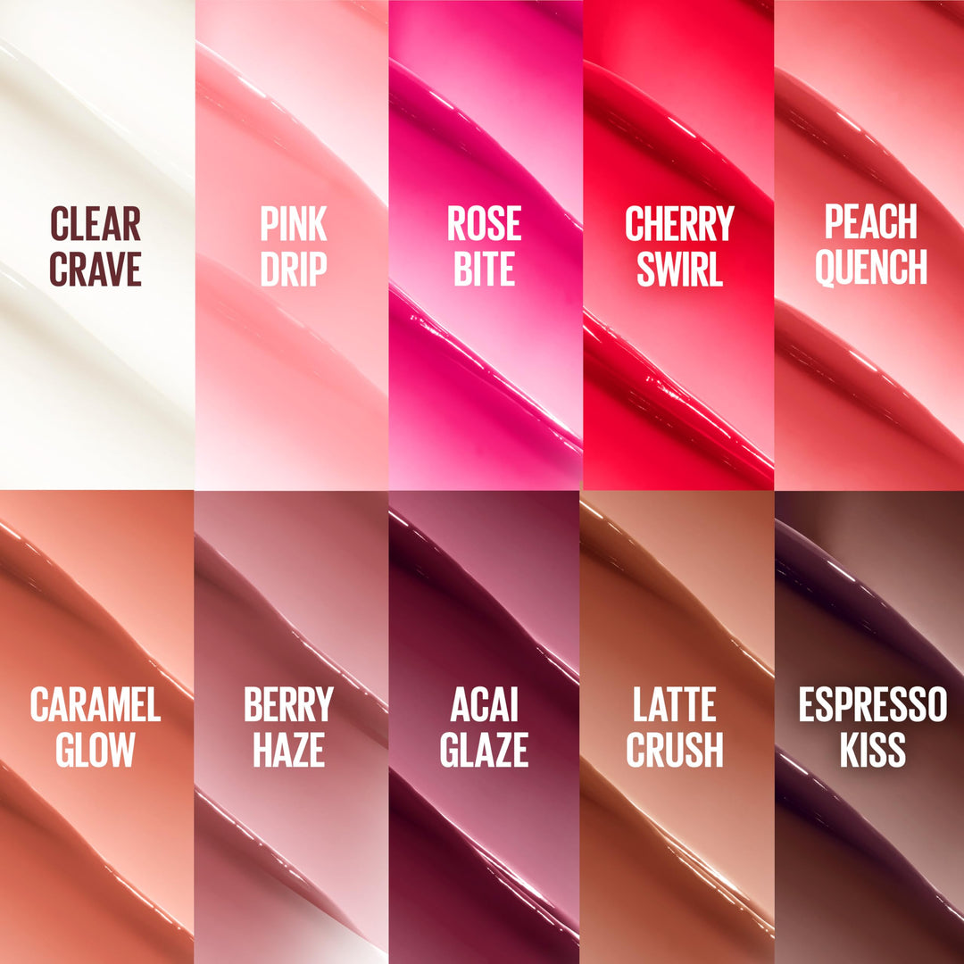 MAYBELLINE Lifter Glaze Oil Balm with Hyaluronic Acid and Hydrating Oil Blend, Lip Balm with 24HRs of Smooth, Moisturizing Shine, Pink Drip (Sheer Baby Pink)