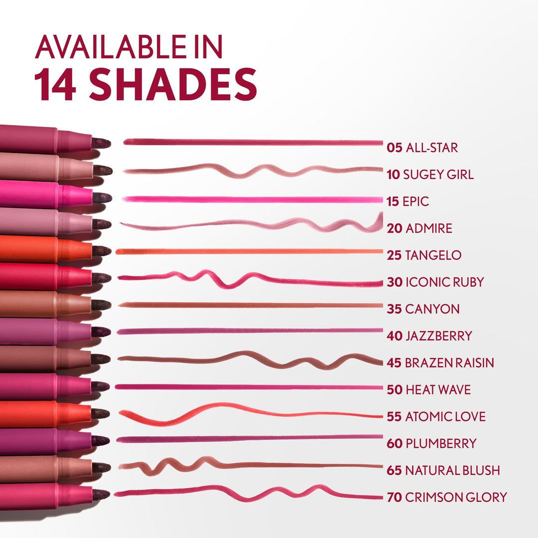 Covergirl Outlast, 35 Canyon, Lipstain, Smooth Application, Precise Pen-Like Tip, Transfer-Proof, Satin Stained Finish, Vegan Formula, 0.06oz
