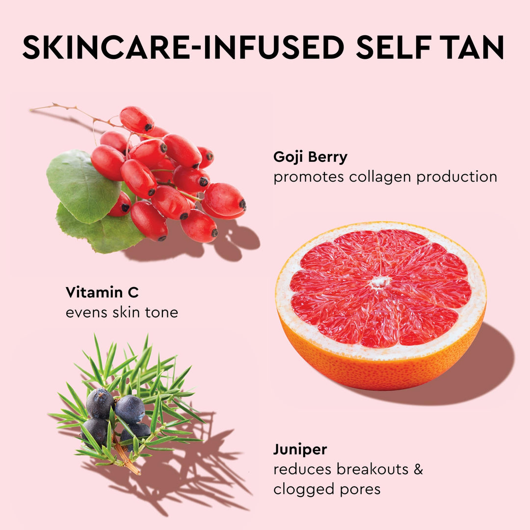 Tanologist Extra Dark Self Tan Drops, Streak-Free Body & Face Tanning Drops, No Fake Tan Smell, For Moisturizer & Lotion, Bronzing Face Tanner, Skincare Ingredients, Vegan, 1.01 fl. oz/30 ml Bottle