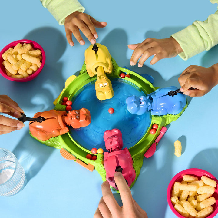 Hasbro Gaming Hungry Hungry Hippos Game for Preschoolers | Instant Marble Relaunch, Easy Set-Up & Storage| Ages 4 and Up | 2 to 4 Players | Kids Games Retail $19.84