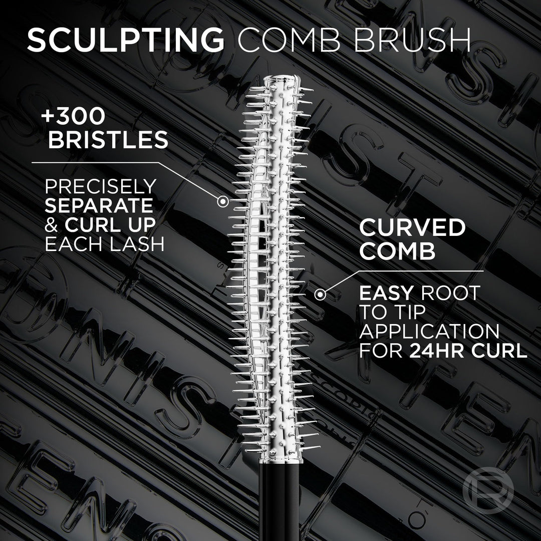 L'Oreal Paris Extensionist Mascara, Lengthening, Volumizing, and Curling Formula For a Lash Extension Eye Makeup Look, Washable Blackest Black Retail $15.99