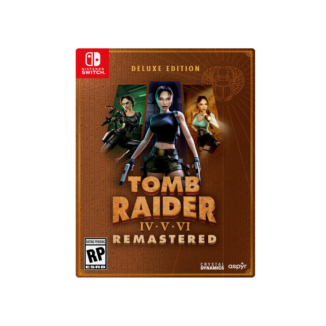 Tomb Raider IV-VI Remastered Starring Lara Croft: Deluxe Edition - Nintendo Switch Retail $49.99