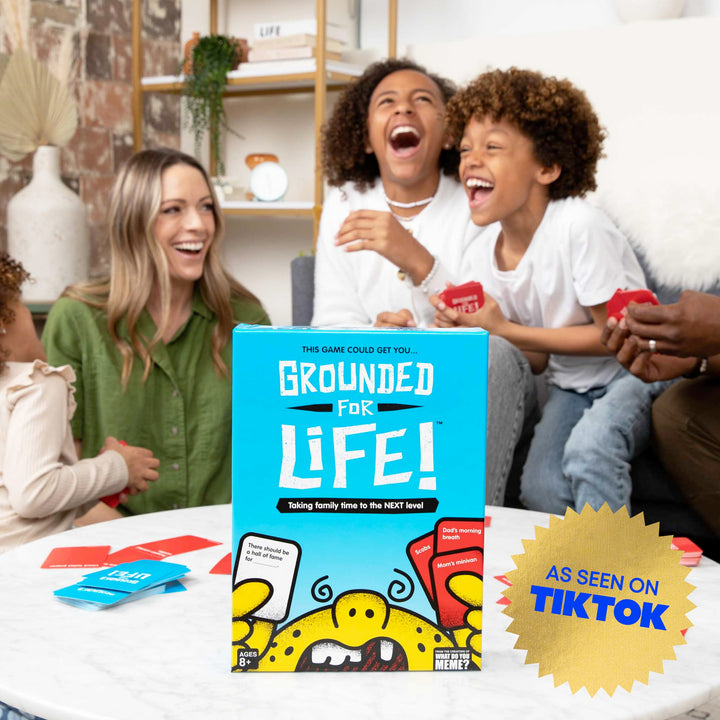 WHAT DO YOU MEME? Grounded for Life - The Ultimate Family Night Game - Family Card Games for Kids and Adults Family Retail $11.90