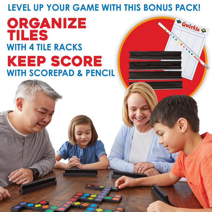 Mindware | Qwirkle Bonus Pack | Board Game | Ages 8+ | 2-4 Players Retail $14.54