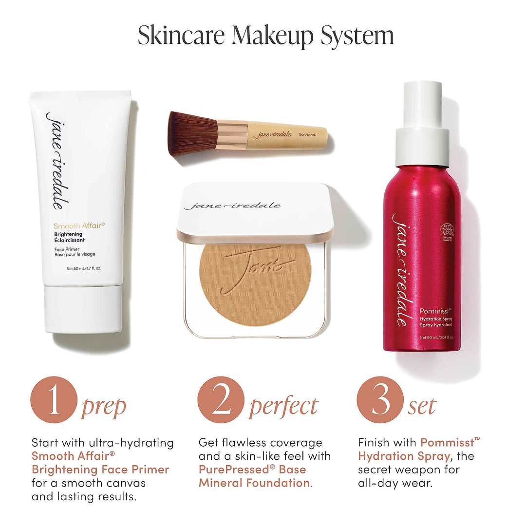 jane iredale Purepressed Base Mineral Powder Refill, Warm Sienna, 0.35 Ounce
