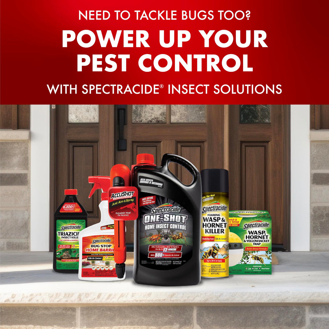 Spectracide Weed & Grass Killer, Use On Driveways, Walkways and Around Trees and Flower Beds, 1 Gallon (RTU Spray) Retail $12.49