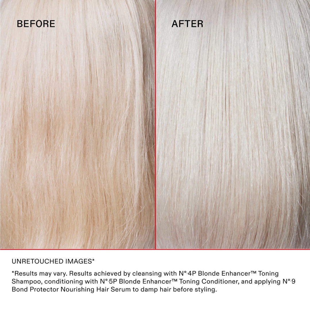 Olaplex NÃ‚Âº. 5P Blonde Enhancer Purple Toning Conditioner: Neutralizes Brassiness & Strengthen | Repairs Damages & Hydrates Hair | For Coily, Curly, Straight, and Wavy, 250 mL / 8.5 Fl. Oz.