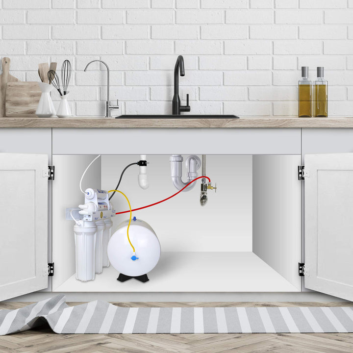 APEC Water Systems Tank-3 3 Gallon Residential Pre-Pressurized Reverse Osmosis Water Storage Tank