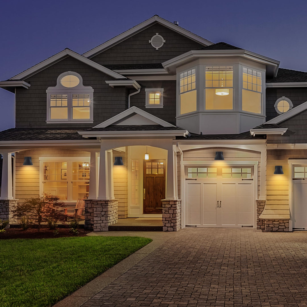 UME 2 Pack LED Outdoor Wall Light Fixtures, Black Front Porch Lights Wall Mount Lighting, Exterior Waterproof Wall Lantern Light Fixture Anti-Rust Farmhouse Wall Sconce for Patio, Doorway, Garage Retail $39.99