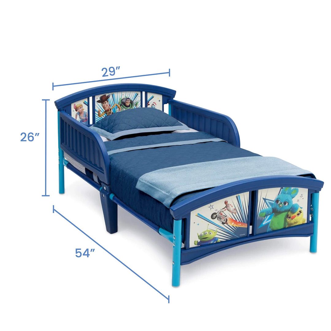Delta Children Plastic Toddler Bed, Disney/Pixar Toy Story 4 Retail $69.99