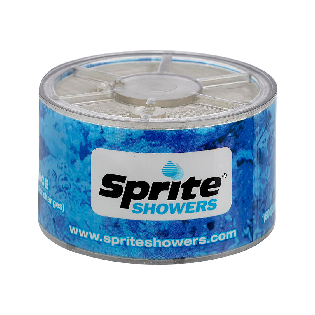 Sprite Showers SLC-R Slim-Line Shower Filter Replacement Cartridge, 1 Count (Pack of 1), Blue Retail $19.99