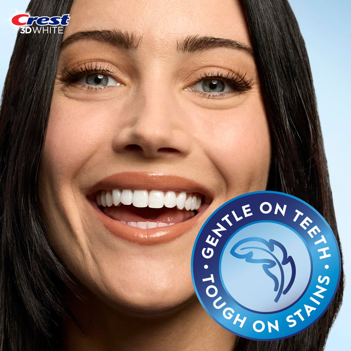 Crest 3D Whitestrips Sensitive At-Home Teeth Whitening Kit, 18 Treatments, Gently Removes 15 Years of Stains, Crest Whitestrips, Teeth Whitening Kit