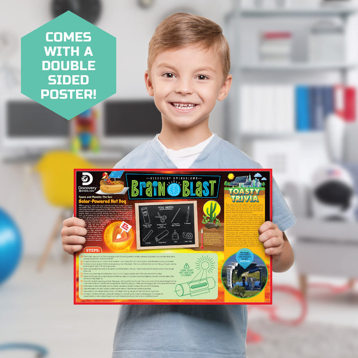 Discovery #Mindblown STEM 12-in-1 Solar Robot Creation 197-Piece Kit with Working Solar Powered Motorized Engine and Gears, Construction Engineering Set for Ages 8 and Up Retail $34.99