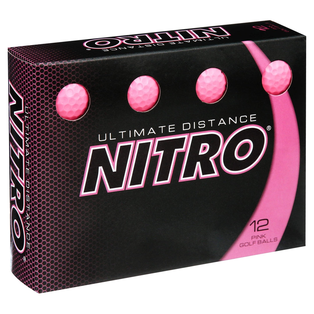 Nitro Pink Golf Balls Retail $19.99