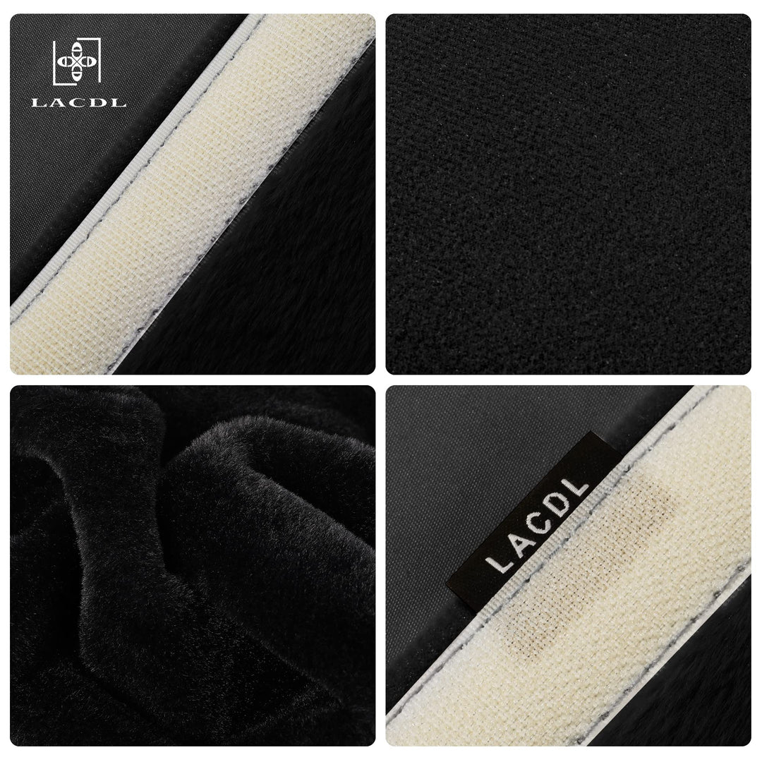 LACDL Extra Long Seatbelt Cover Super Soft Furry for Adults Kids Women & Men, Thick Plush Full Car Seat Belt Strap Cushion, Fluffy Shoulder Pad Protector, Auto Interior Accessories, 1pc, Black, 19.5in Retail $14.99