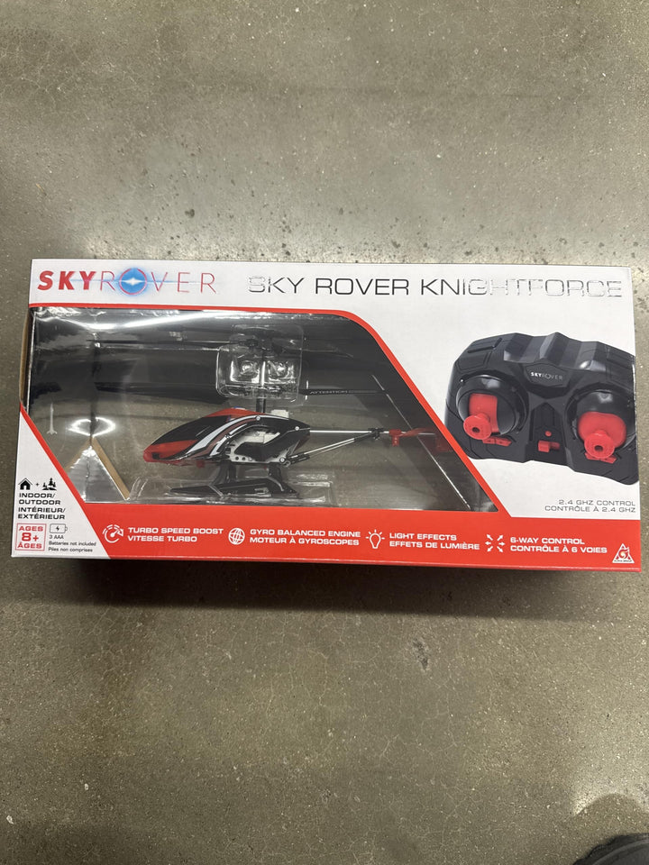 SKYROVER Knightforce Remote Helicopter Retail $69.99