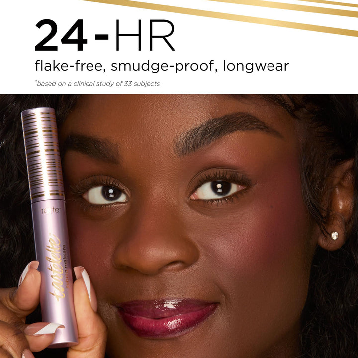 tarte tartelette tubing mascara Ã¢â‚¬â€œ Lash Extensions in a Tube, Volume & Length, Smudge-Proof, Longwear, Flake-Free, Easy to Remove, Vegan & Cruelty Free