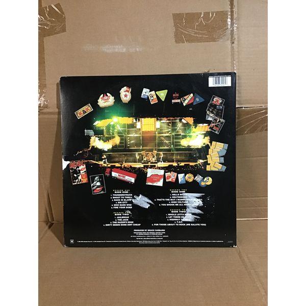 AC/DC Live - Double Vinyl LP, Live Album Retail $30.00
