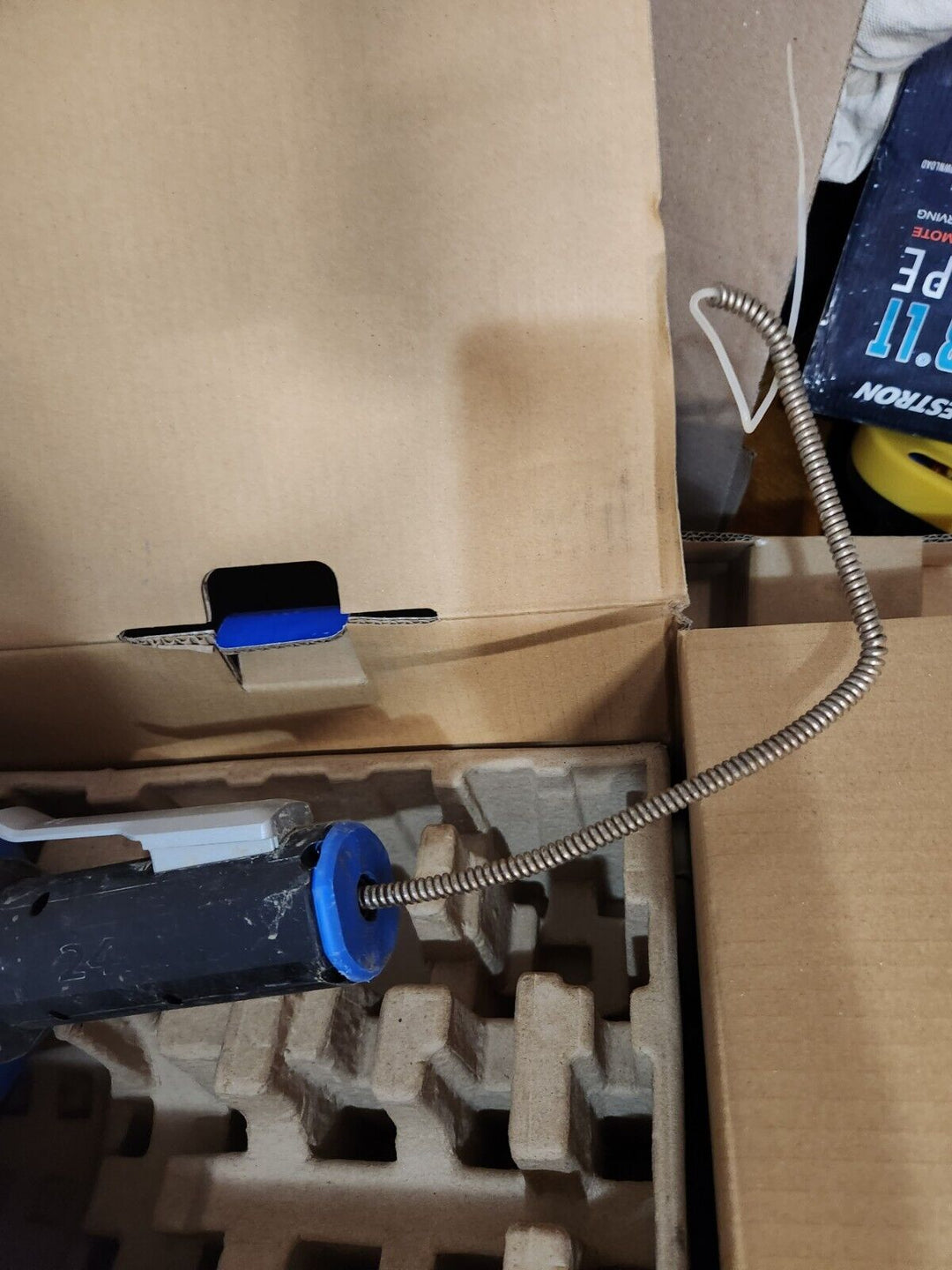 Kobalt 24v Max Brushless Cordless Drain Auger (PARTS ONLY) BARE TOOL Retail $130.00