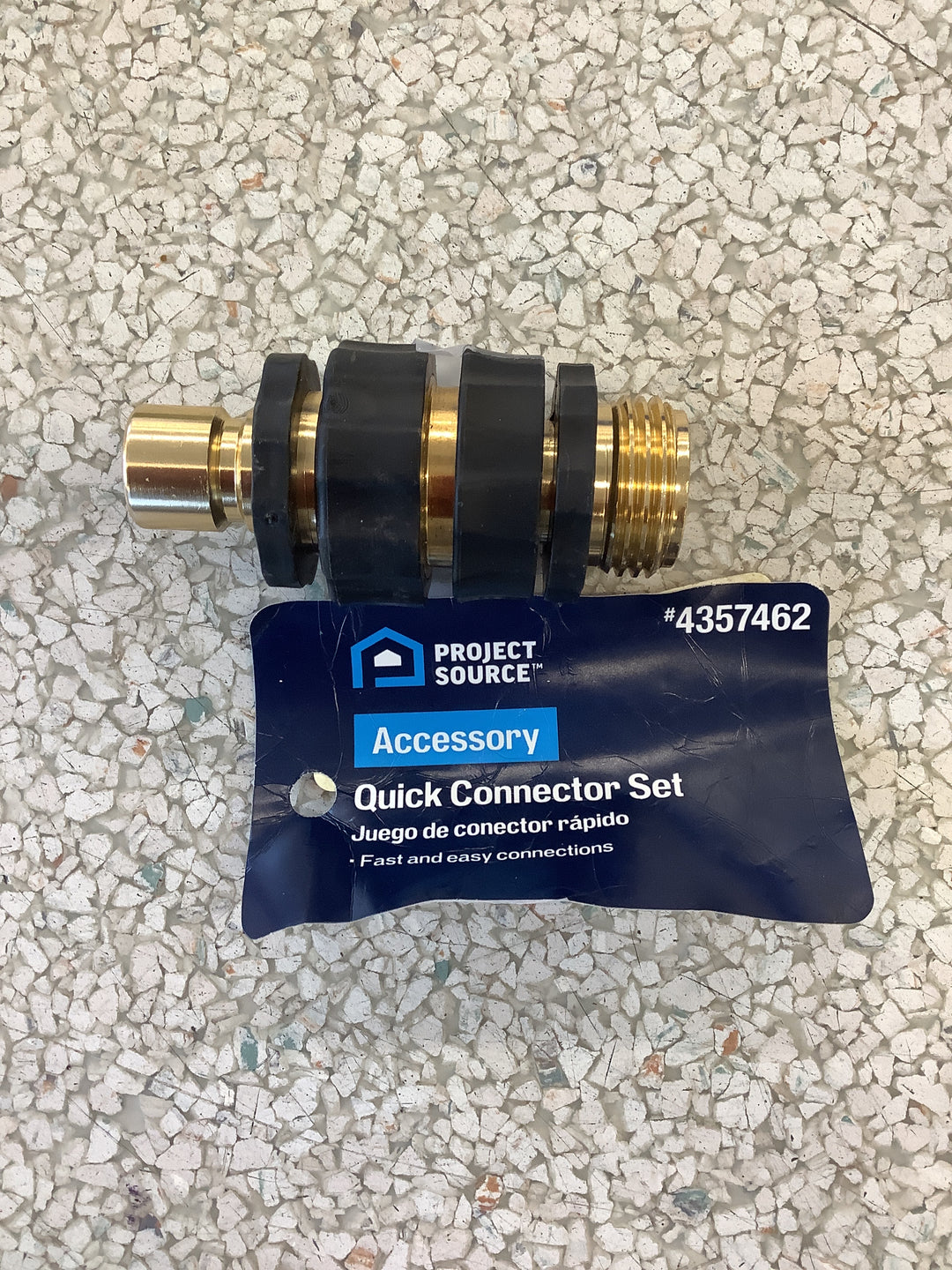 PS ALUMINUM WATER HOSE QUICK CONNECT SET