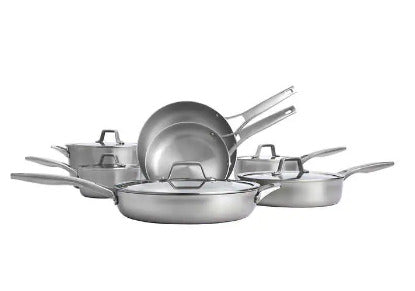 Calphalon Premier 12-Piece Stainless Steel Cookware Set