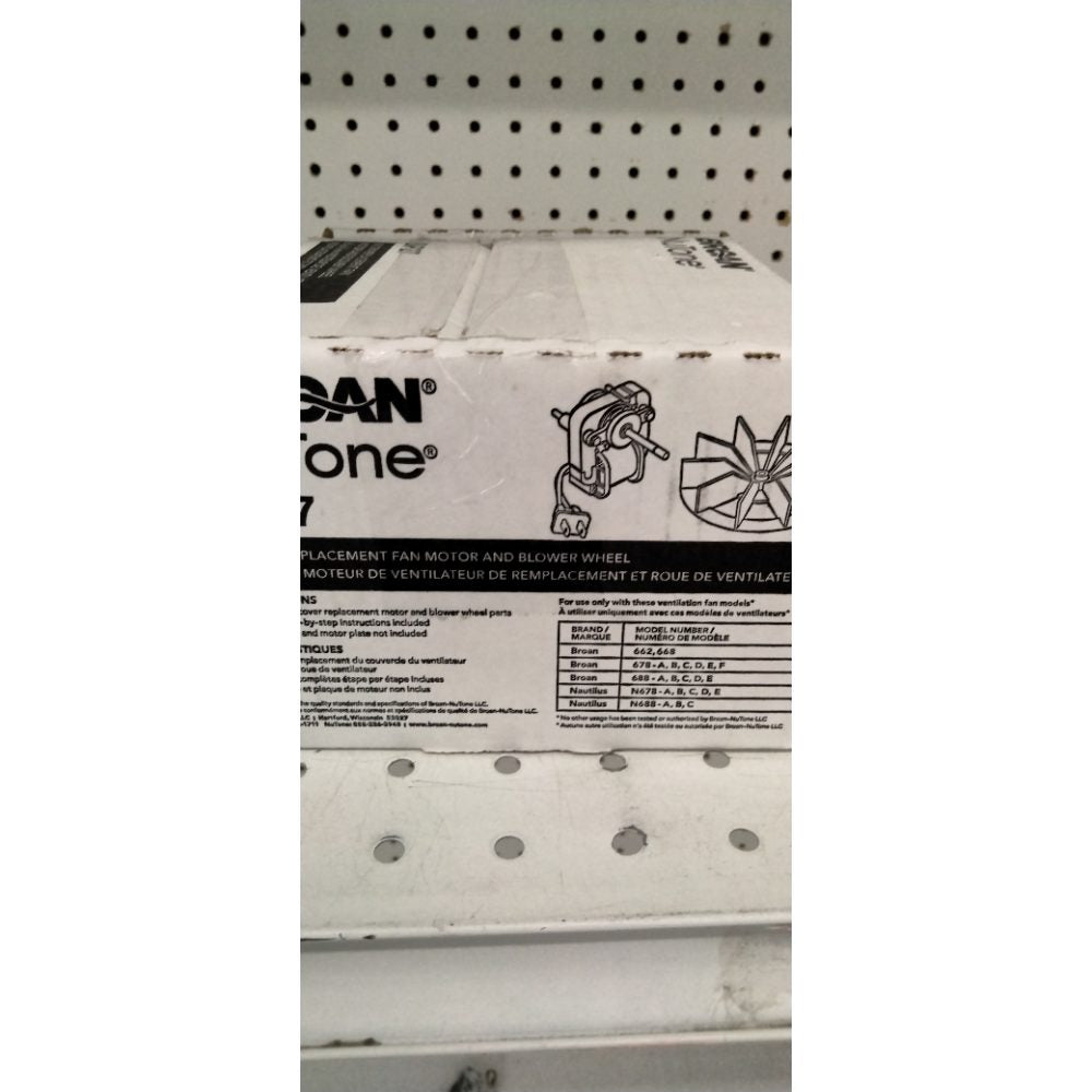 Broan-NuTone Fan Replacement Parts