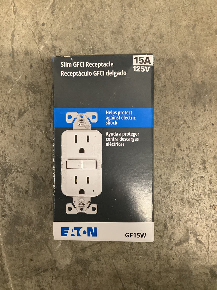 ETN ST GFCI 15A 125V WH
