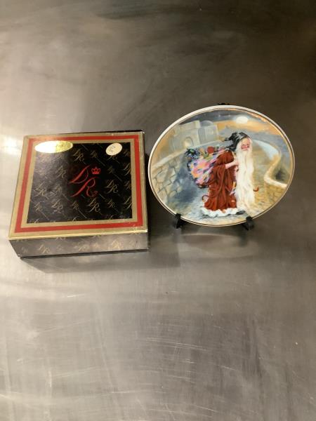 Duncan Royale Medieval Santa Claus 1983 Collector Plate Retail $24.99