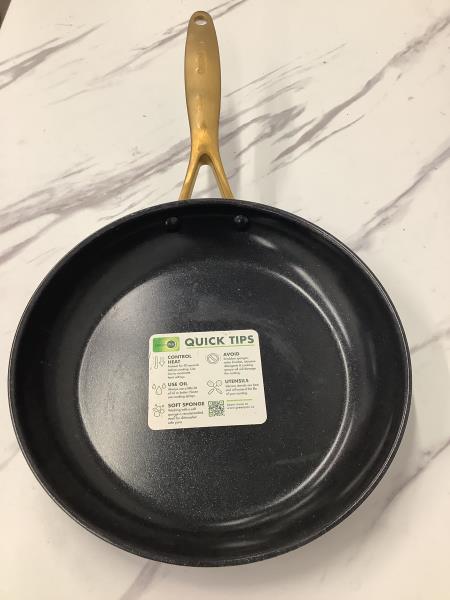 GreenPan Valencia Pro Frypan - 10 inch - Gold Handle Retail $50.00