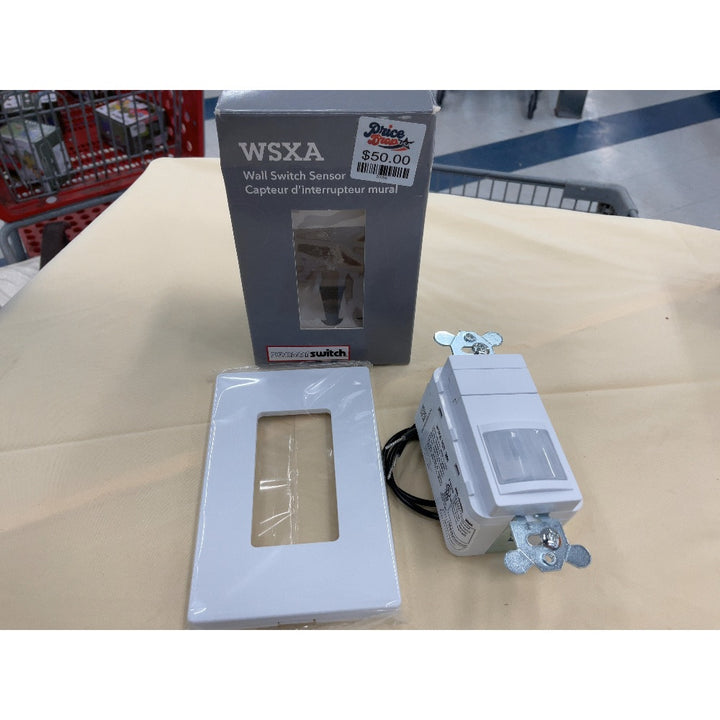 Sensor Switch WSXA Wall Switch Sensor, Motion Detector, White