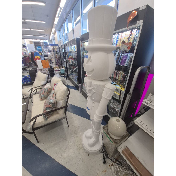 Unknown Brand Nutcracker Statue - Decorative, Large, White