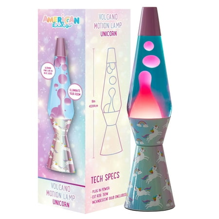 American Kids Unicorn Lava Motion Lamp Retail $14.86