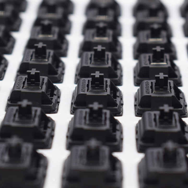 Gateron Oil King V2 Pre Lubed 5pin Linear Switches for Mechanical Keyboard (72 PCS, Oil King)