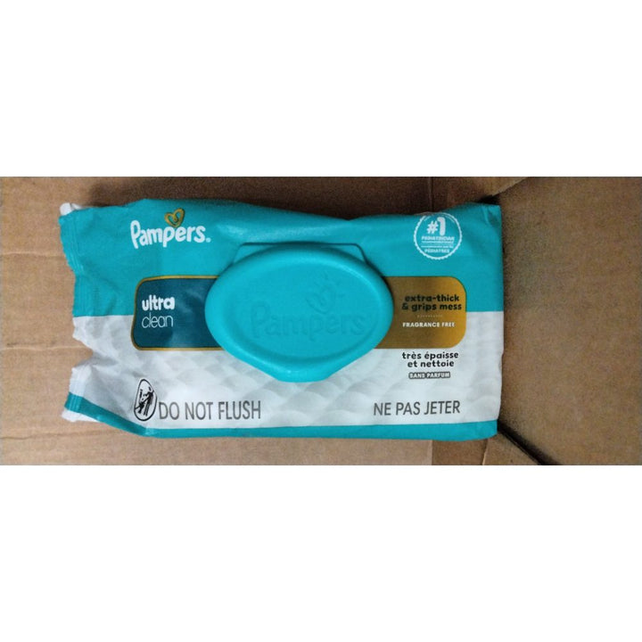 Pampers Free & Gentle Baby Wipes, 1 Pk, 78 CT Retail $5.00