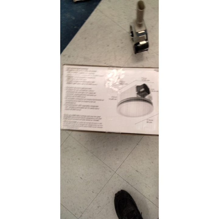 Ventilation Fan 1.5-Sone 100-CFM White Decorative Lighted Bathroom Fan (OPENBOX)