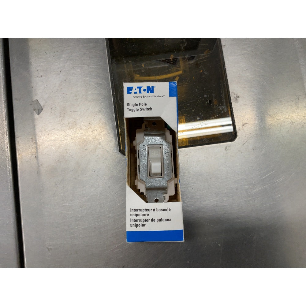 EATON Single Pole Toggle Switch - 20A 120/277VAC