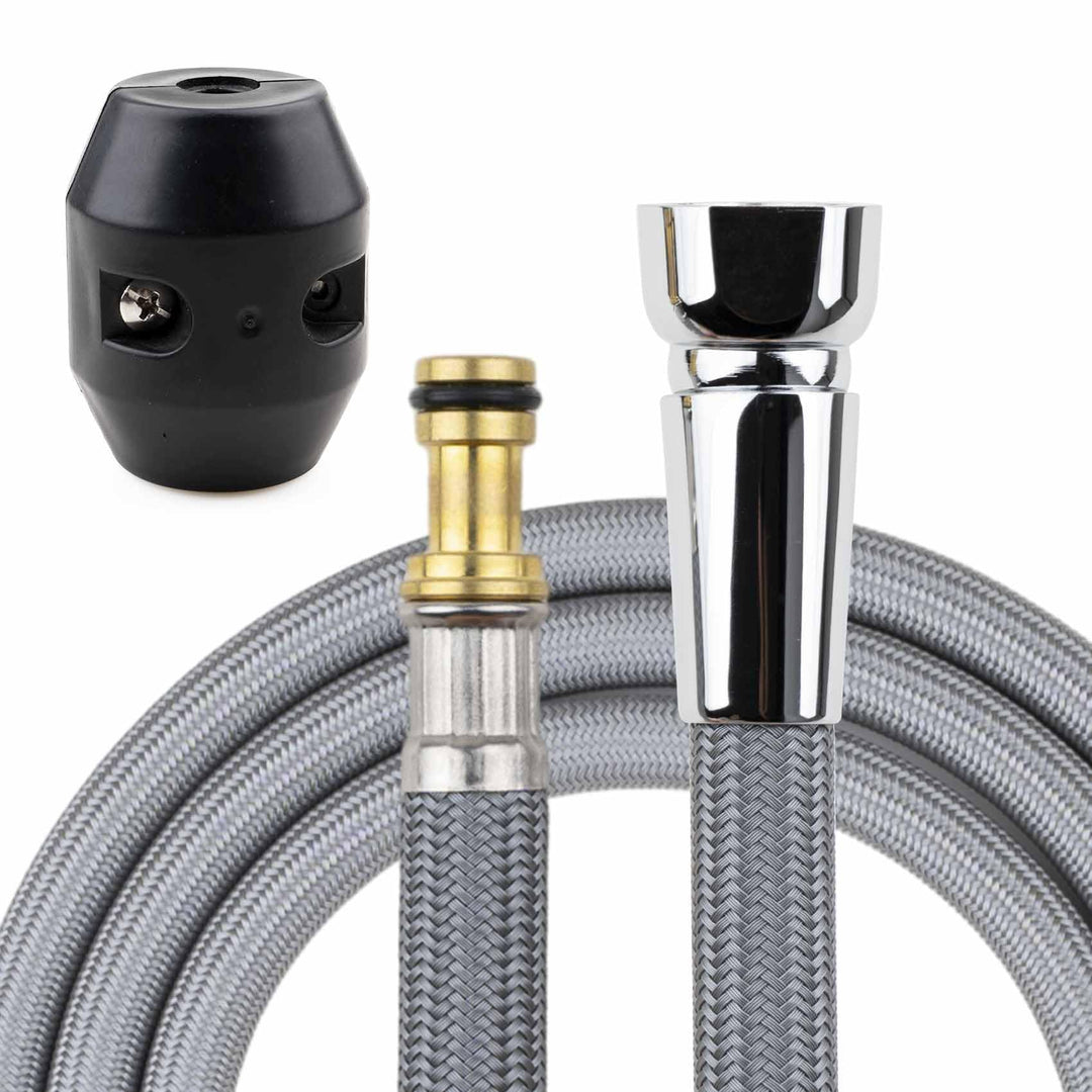 Kitchen Sink Faucet Hose for Moen Replacement Parts, Pull Down Faucet Hose Weight Replacement, 150259 Old Sink Faucet Repair Kit Parts, 68 Inches