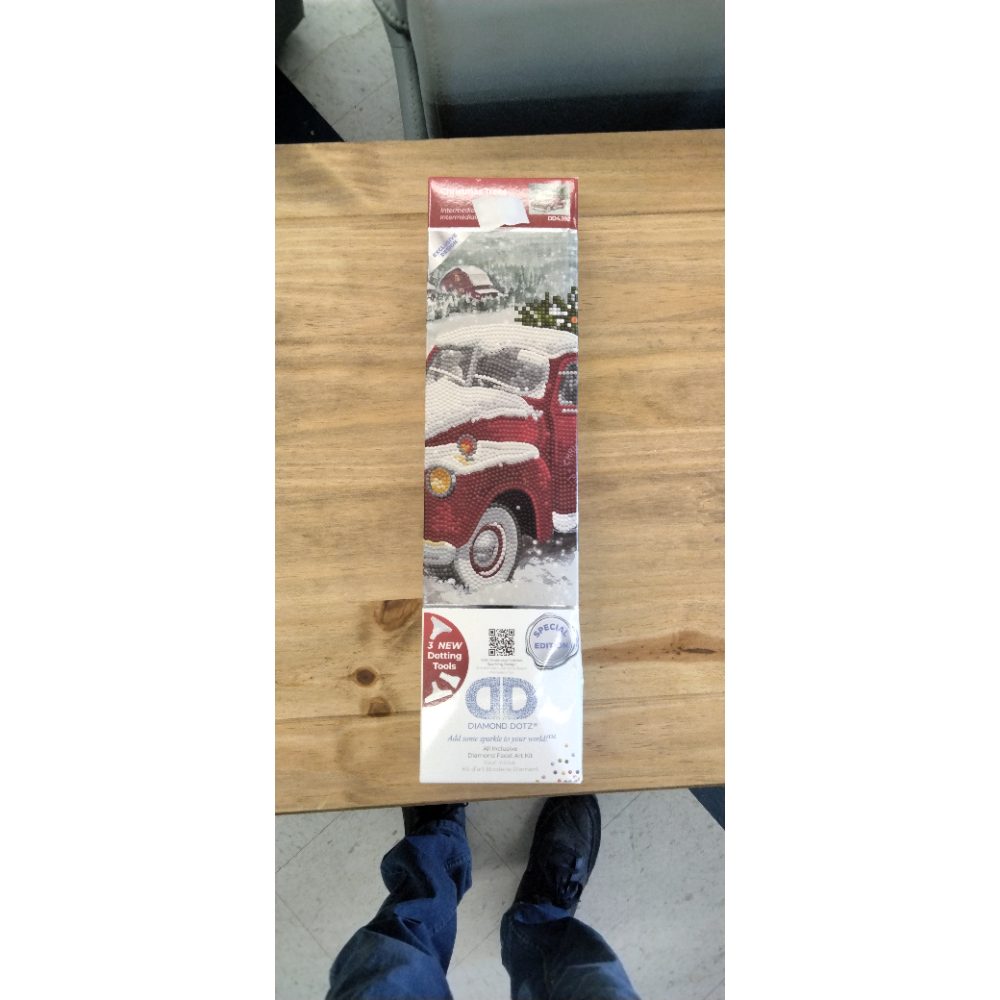 NEW-RARE Diamond Dotz Christmas Trees Facet Art Special Ed. Intermed. DD4-392