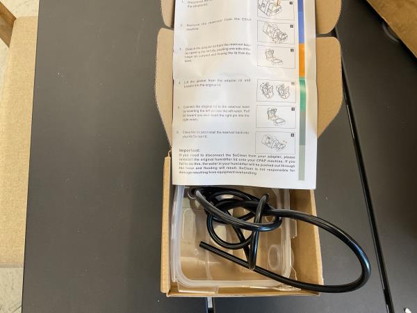Replacement tubing adapter for ResMed Airsense