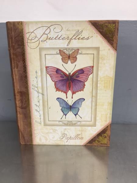 Unbranded Butterfly Decorative Box - Keepsake Storage Retail $35.00