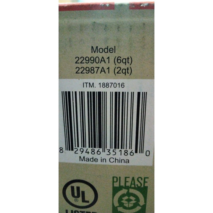 Bella Slow Cooker Set - Heavy Duty Duo, Includes Two Cookers Retail $50.00