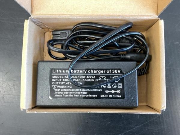 ALA-100W-42V2A Lithium Battery Charger - 36V, 2A Output Retail $12.99
