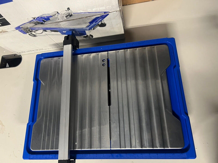 Kobalt 7-in 5-Amp Wet Tabletop Tile Saw-24-in Capacity-5-AMP Motor-Missing Parts
