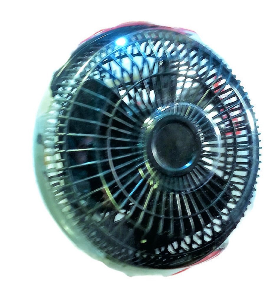 6" Clip On Fan (for Cars, Trucks, and RV's) Plugs Into Any Vehicle Power Source. Clip On or Dash Mount.