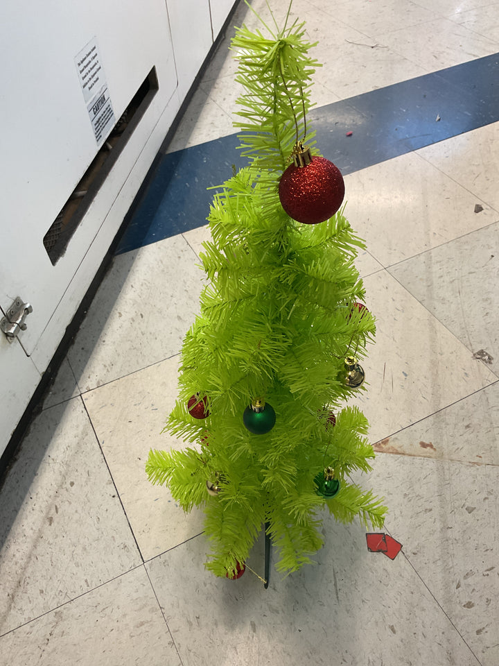 18” inch Pre-Lit Christmas Tree Retail $23.99
