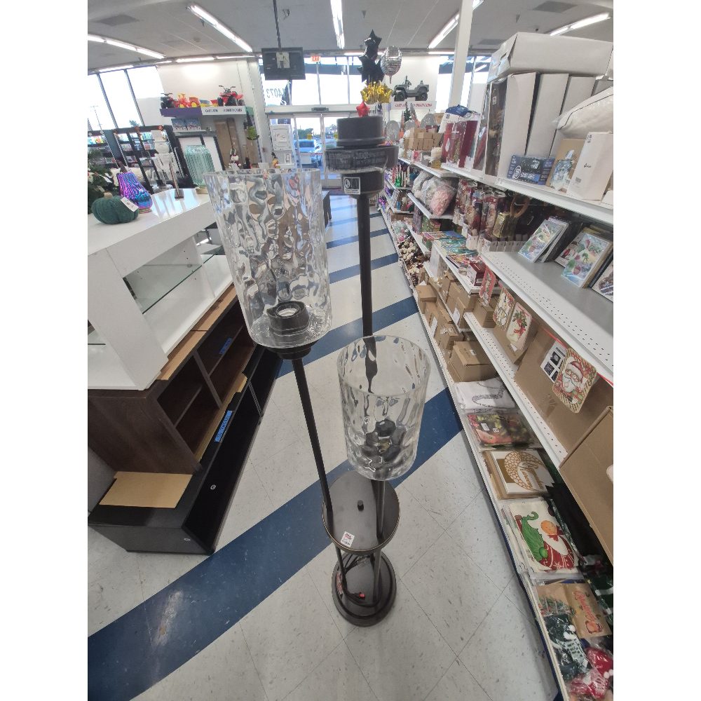 Floor Lamp - Dual Light, Decorative Design, Indoor Lighting