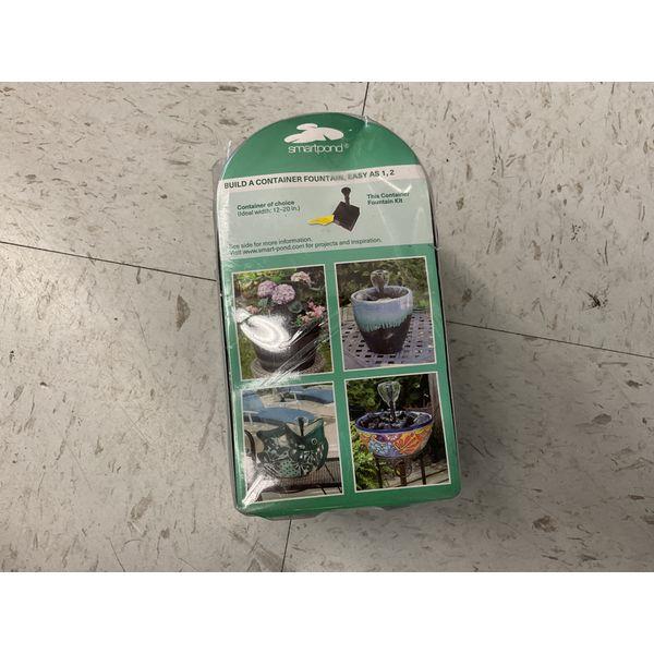Smartpond Container Fountain Kit - 70 GPH Pump, Three Nozzle Options Retail $30.00