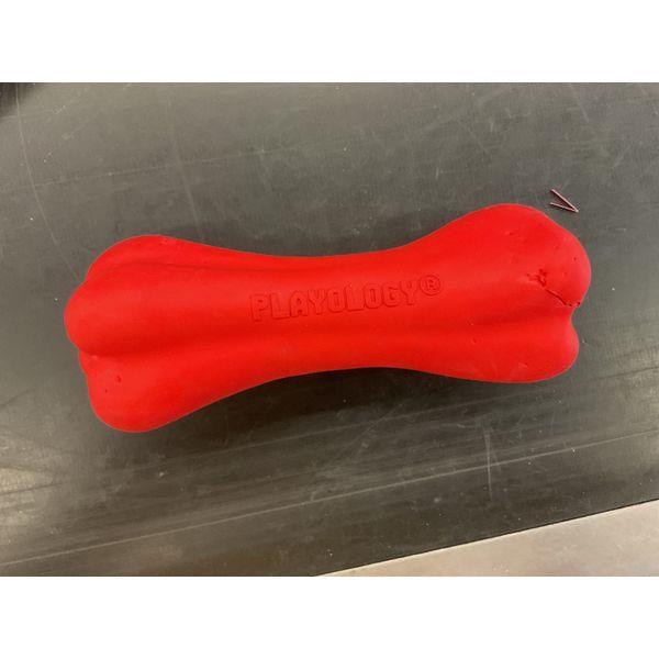 Playology Bone Dog Toy - Chew Toy, Durable